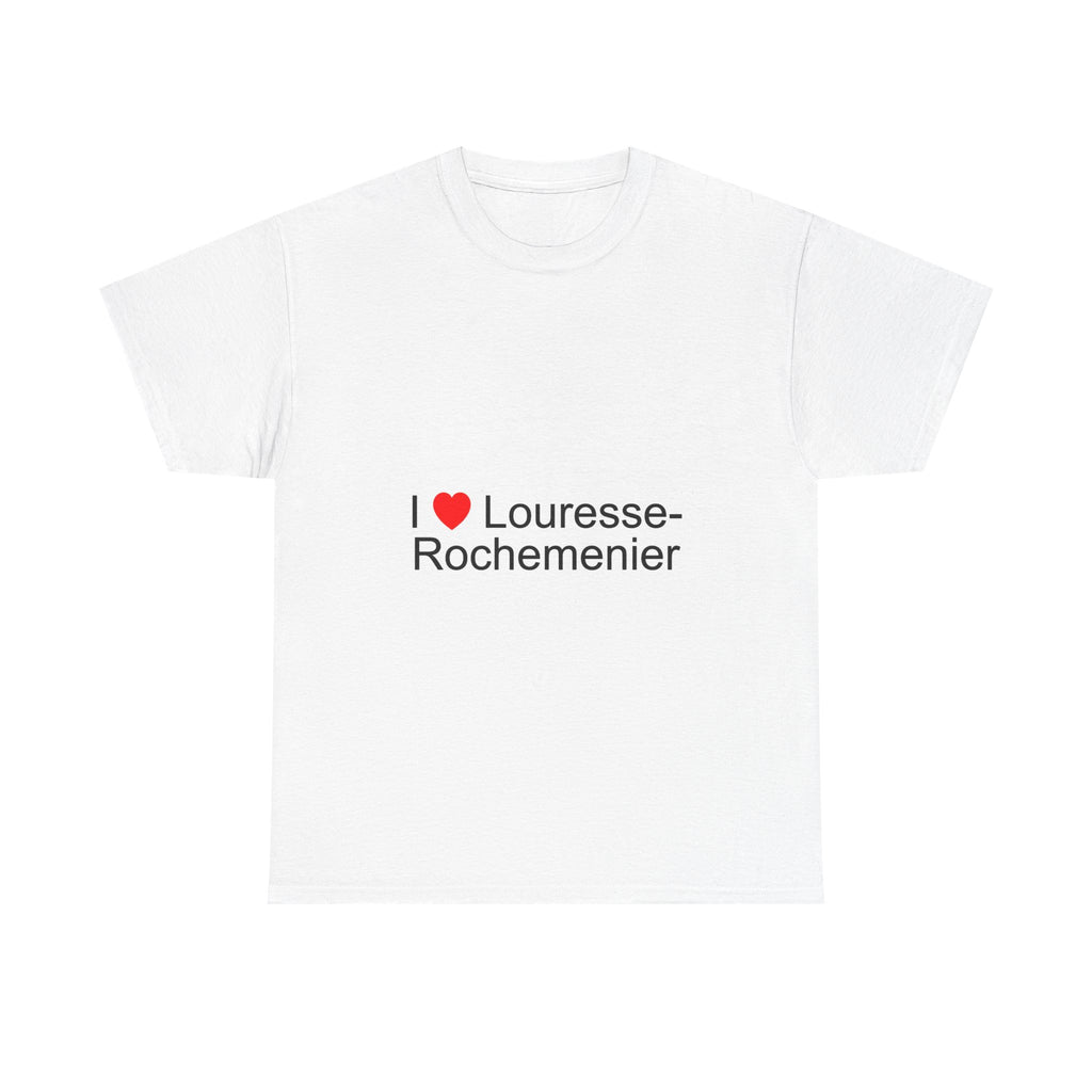T-shirt I love louresse-rochemenier