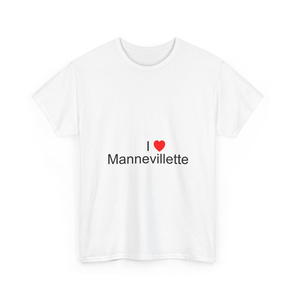 T-shirt I love mannevillette