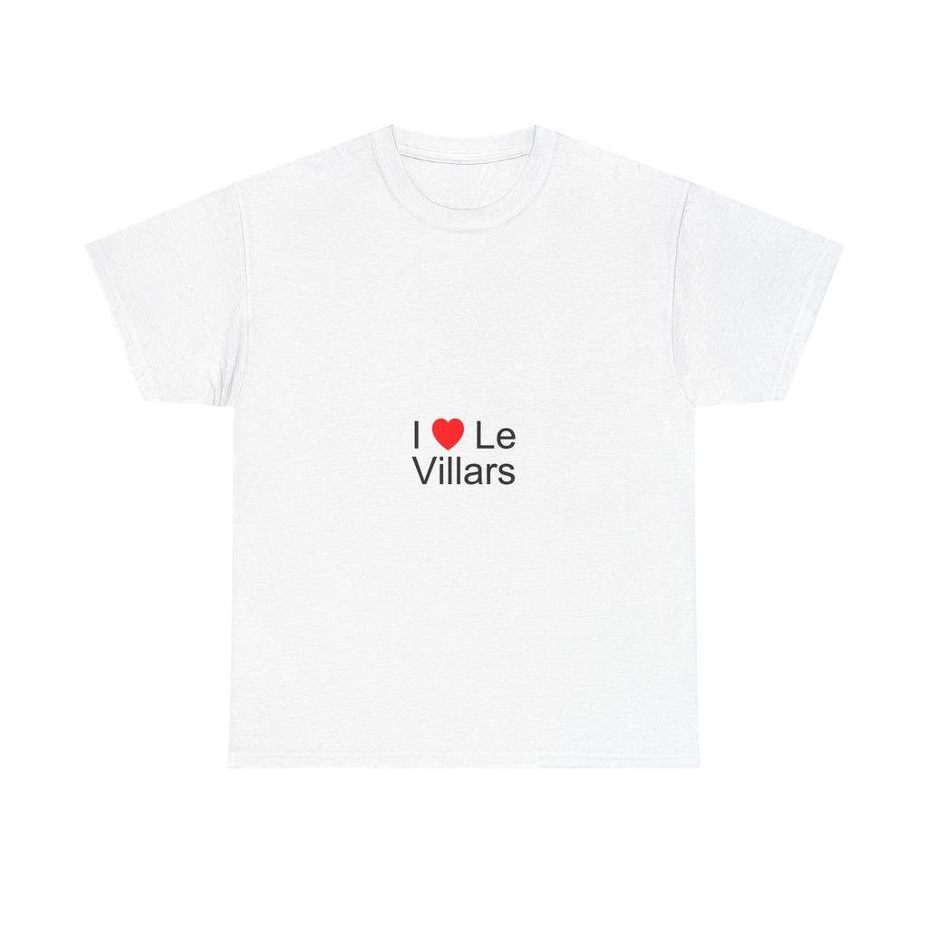 T-shirt I love le villars