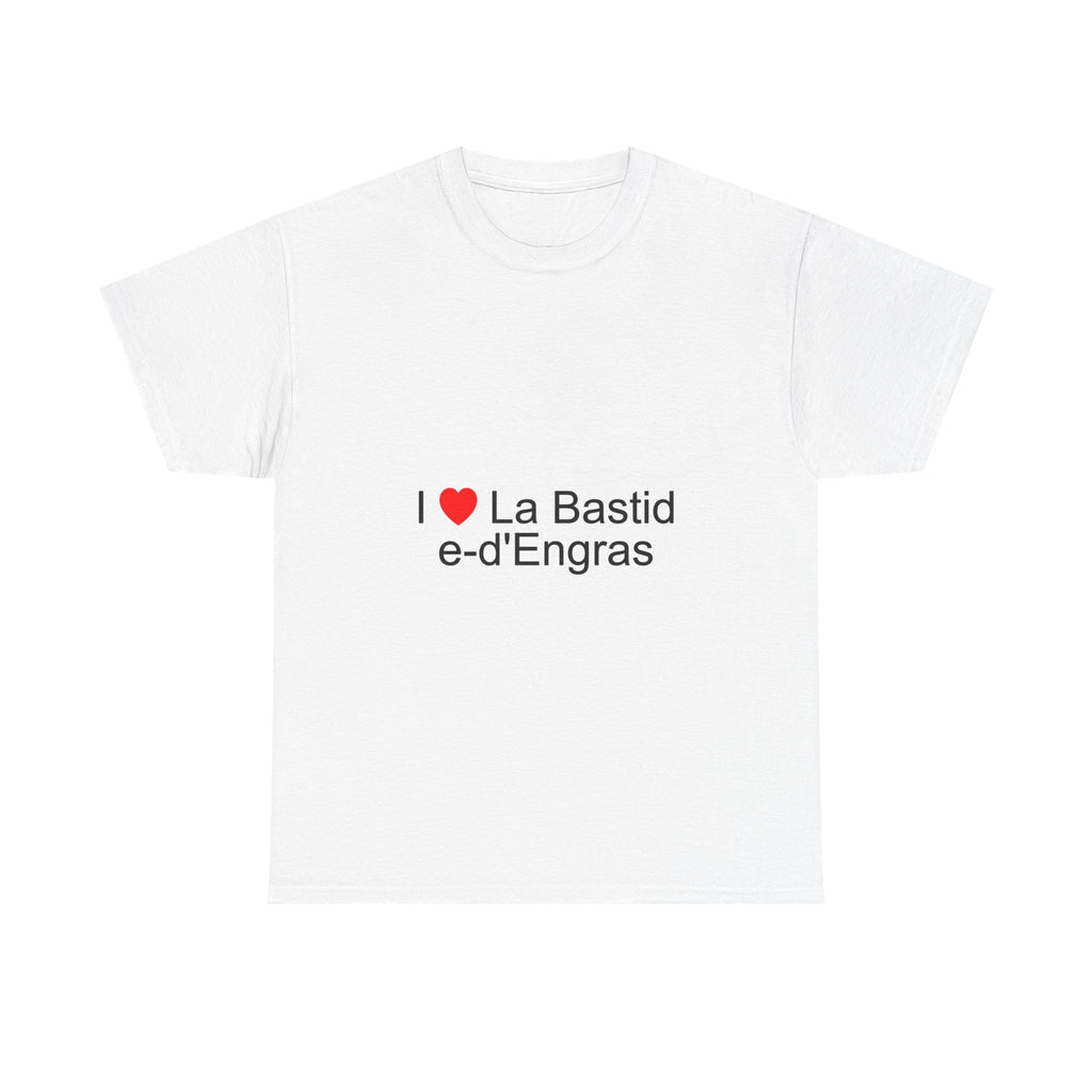 T-Shirt Ich liebe La Bastide-d'Engras