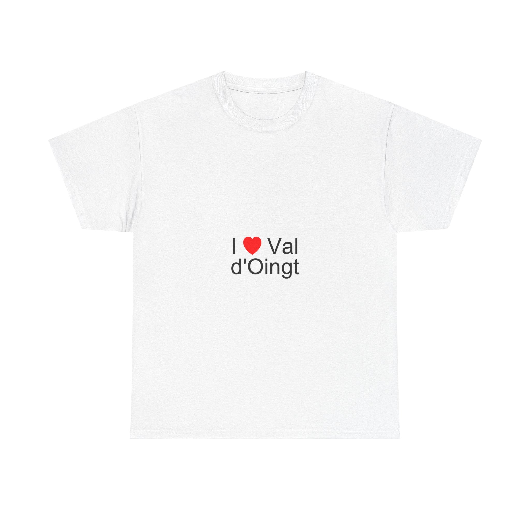 T-shirt I love val d'oingt