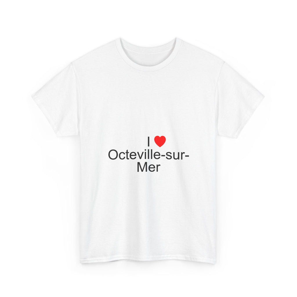 T-shirt I love octeville-sur-mer