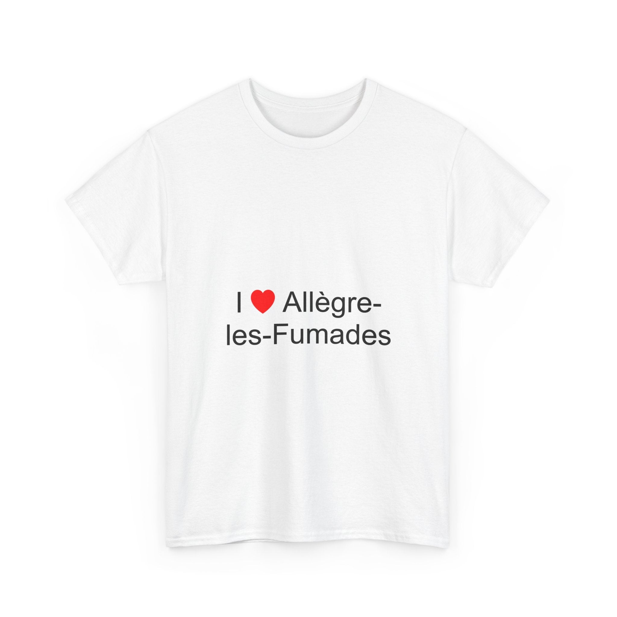 T-shirt I love allègre-les-fumades