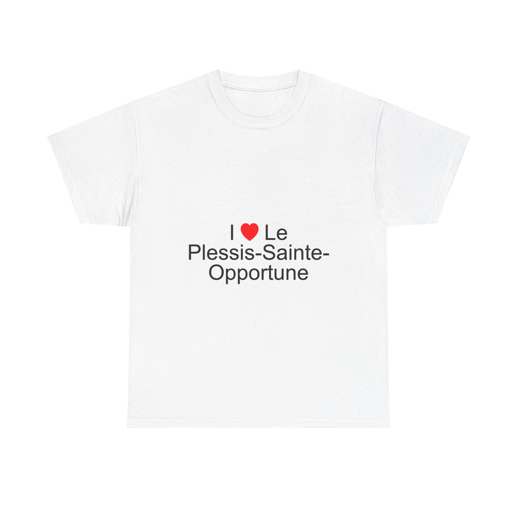 T-shirt I love le plessis-sainte-opportune
