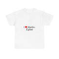T-shirt I love martin-église