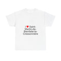 I love Saint-Martin-de-Bienfaite-la-Cressonnière T-shirt