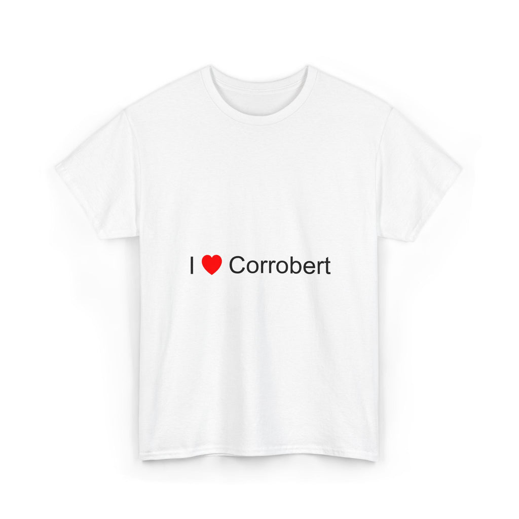 T-shirt I love corrobert