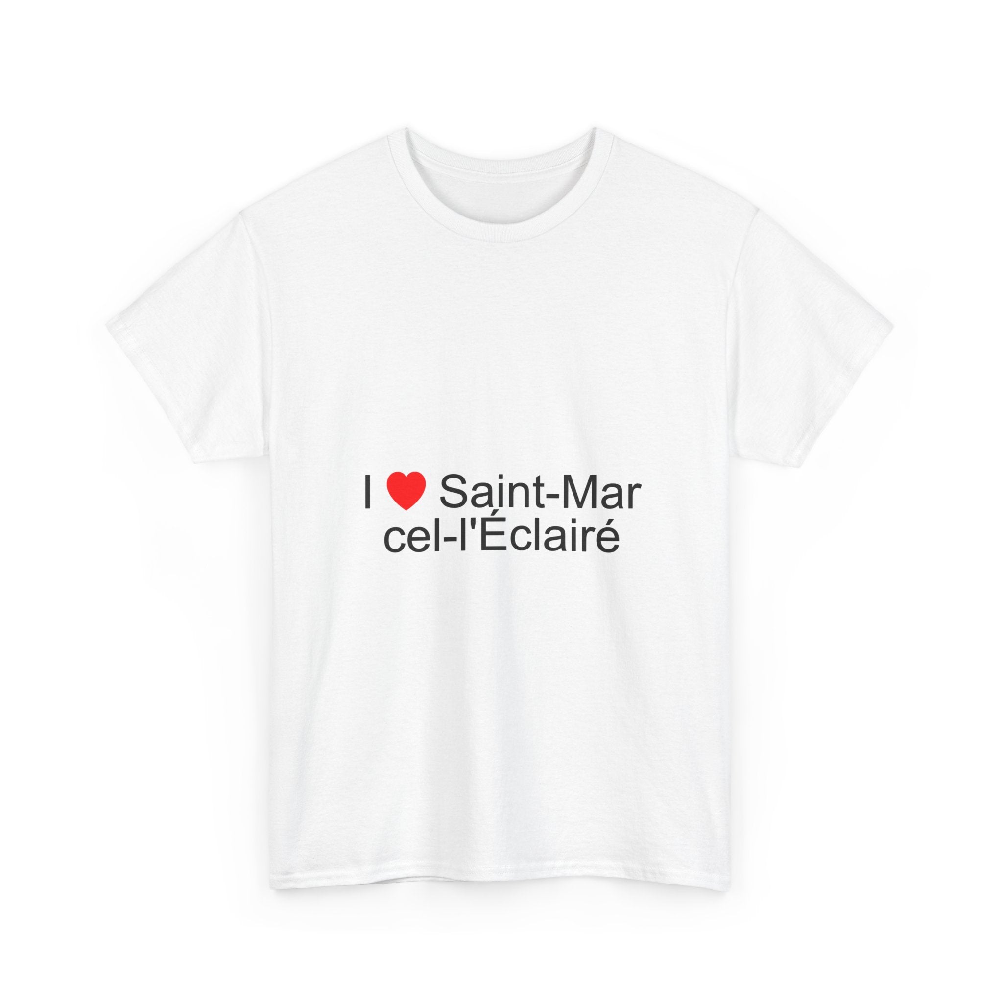 T-shirt I love saint-marcel-l'éclairé