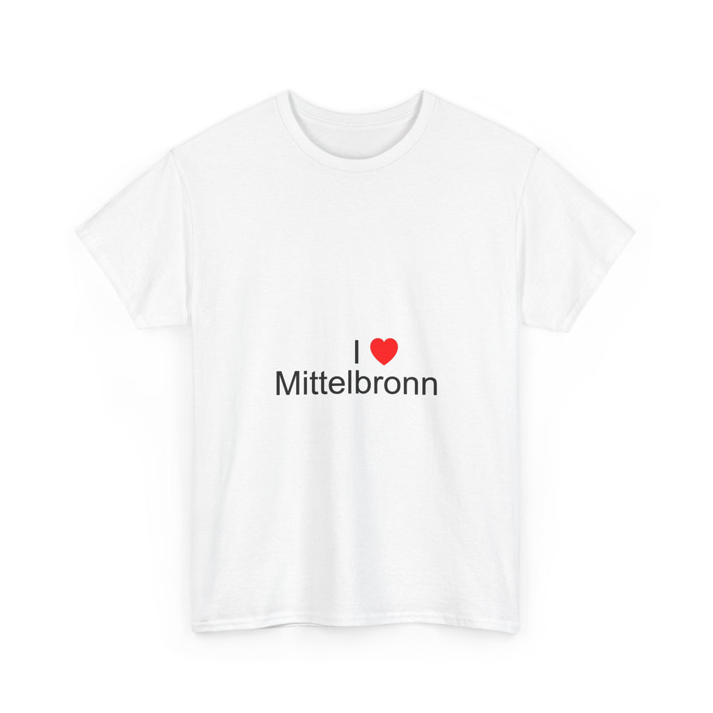 T-Shirt Ich liebe Mittelbronn
