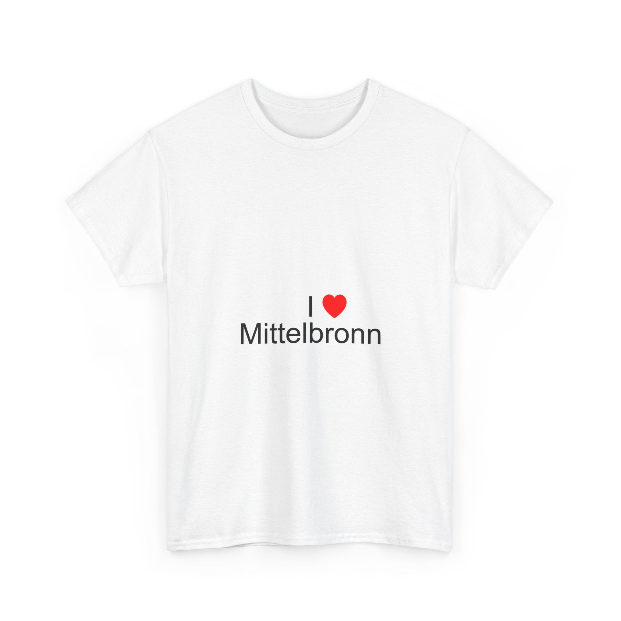 T-Shirt Ich liebe Mittelbronn