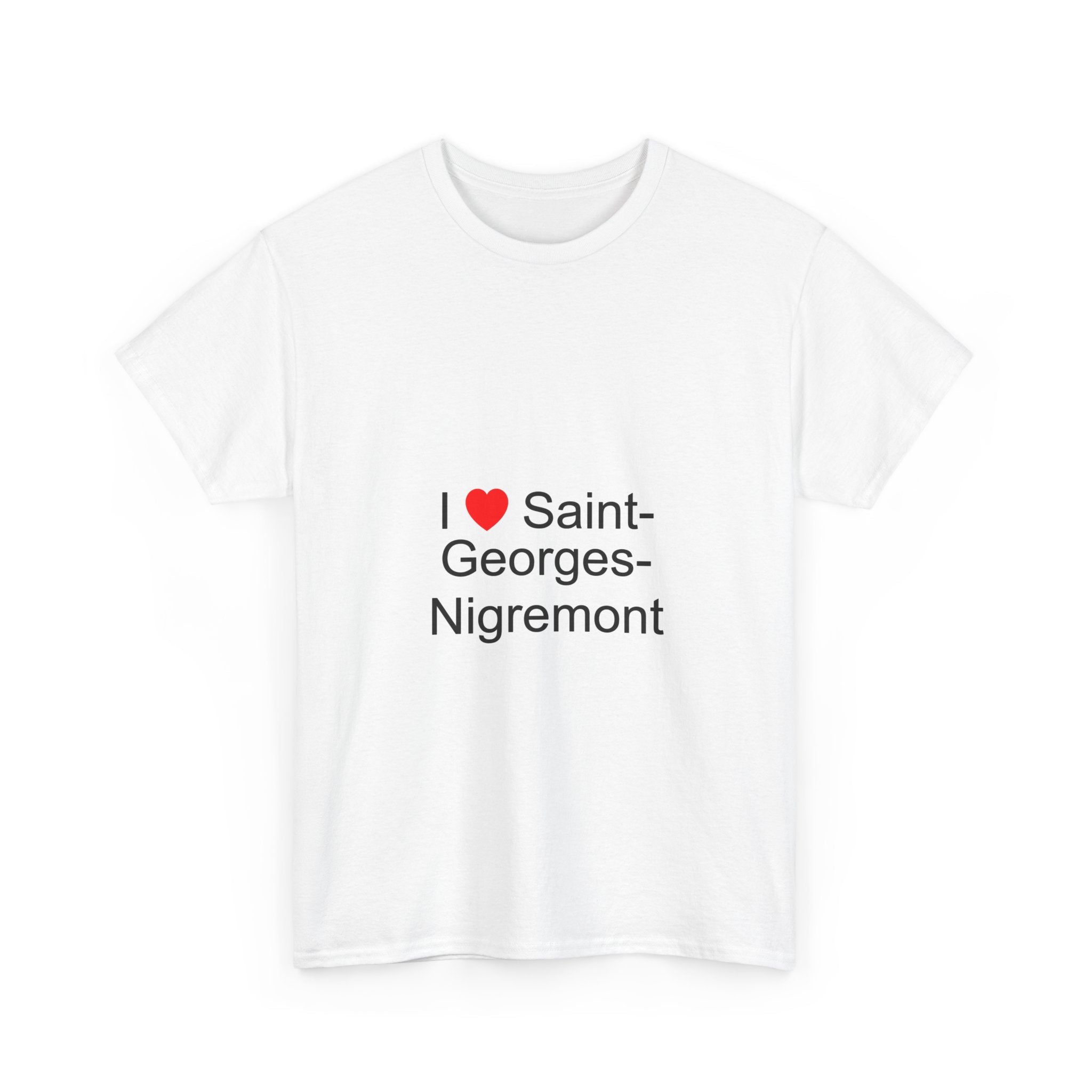 T-shirt I love saint-georges-nigremont
