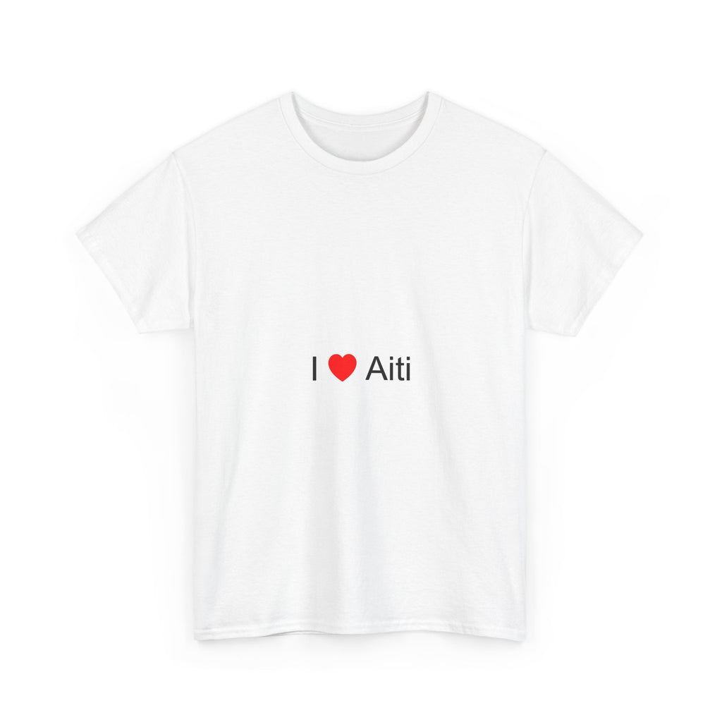 T-Shirt Ich liebe Haiti
