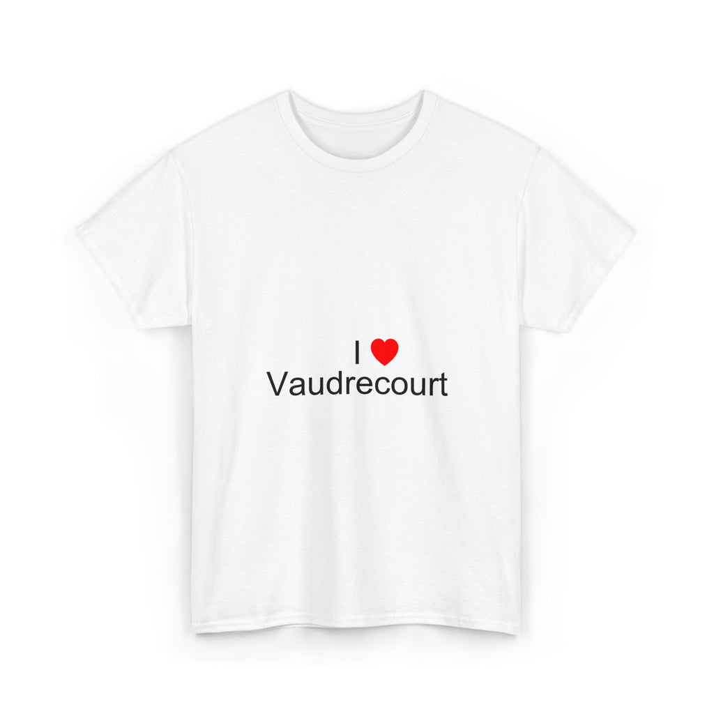 T-Shirt Ich liebe Vaudrecourt