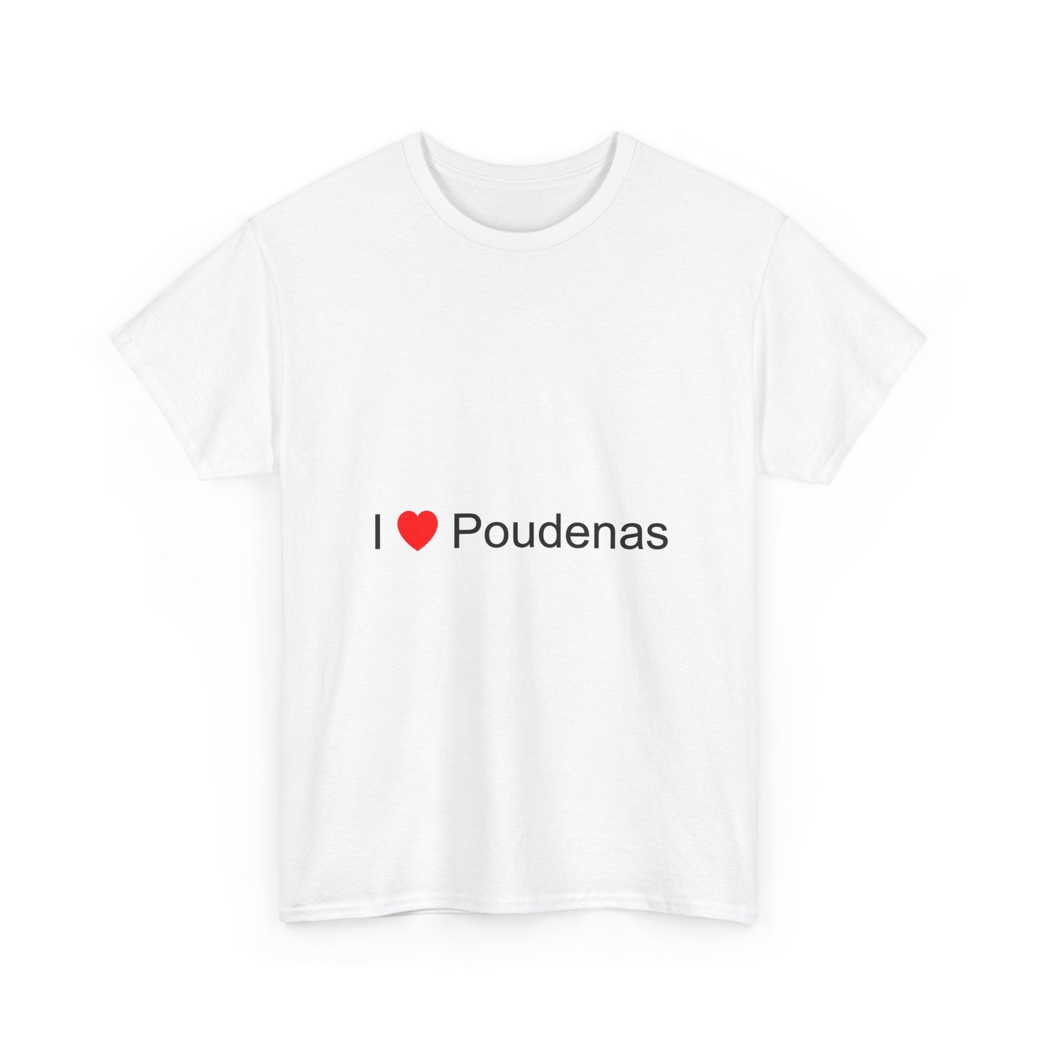T-Shirt Ich liebe Poudenas