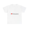 T-shirt I love échavanne