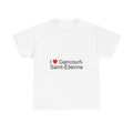 T-shirt I love gancourt-saint-étienne