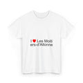 T-Shirt "I love les moitiers-d'allonne"