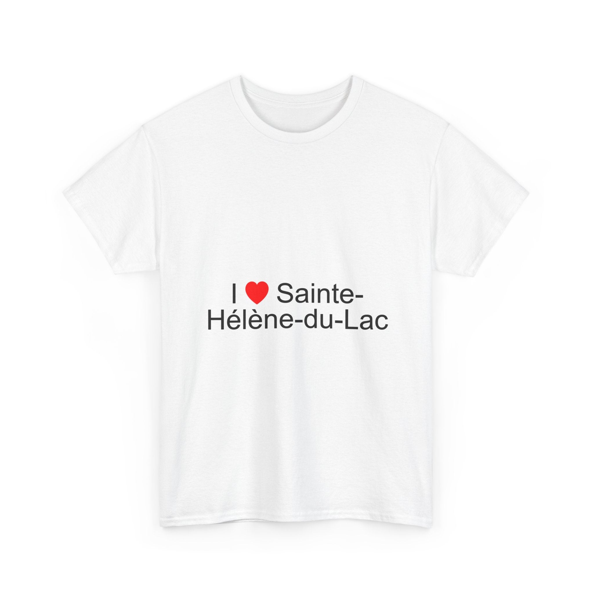 T-shirt I love sainte-hélène-du-lac