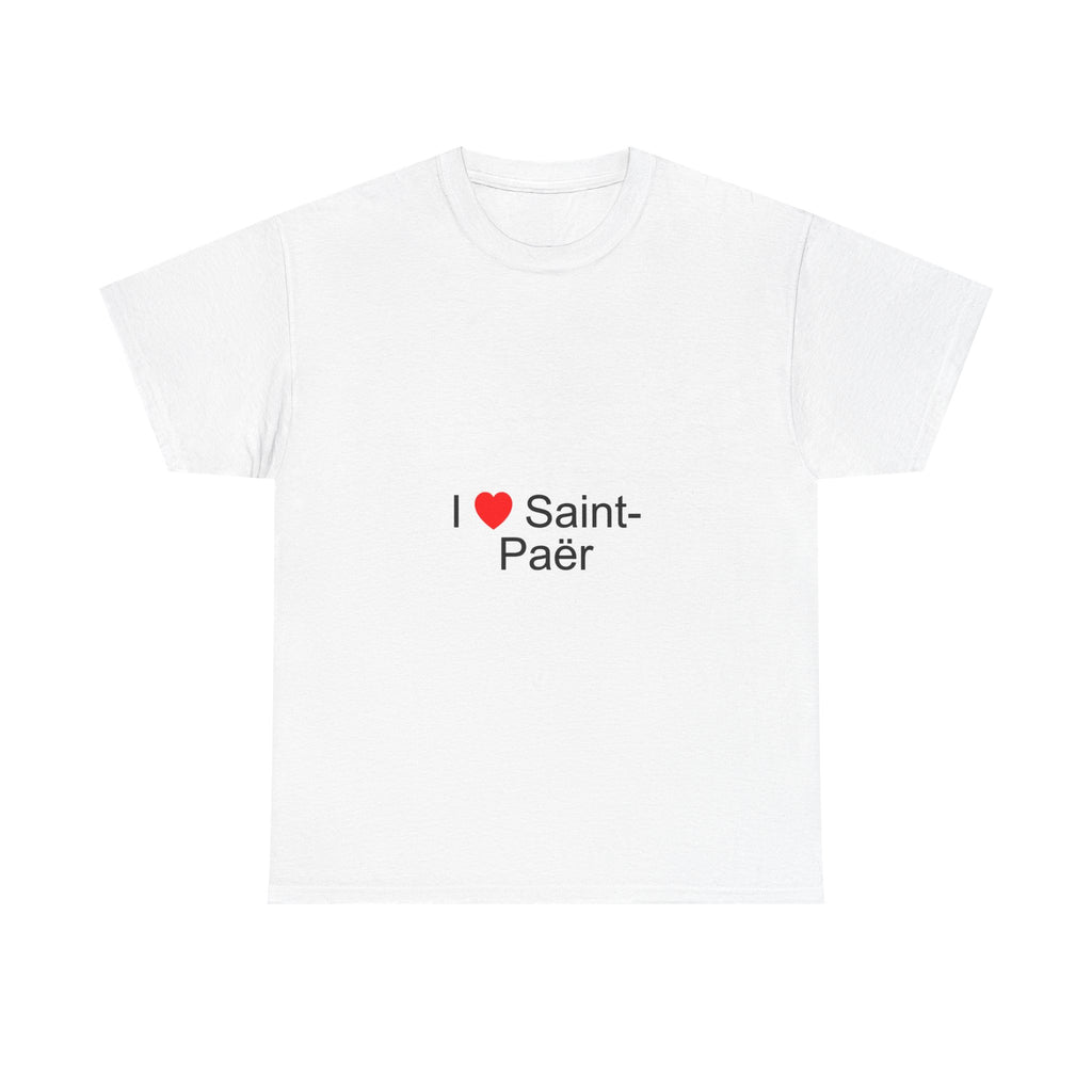 T-shirt I love saint-paër