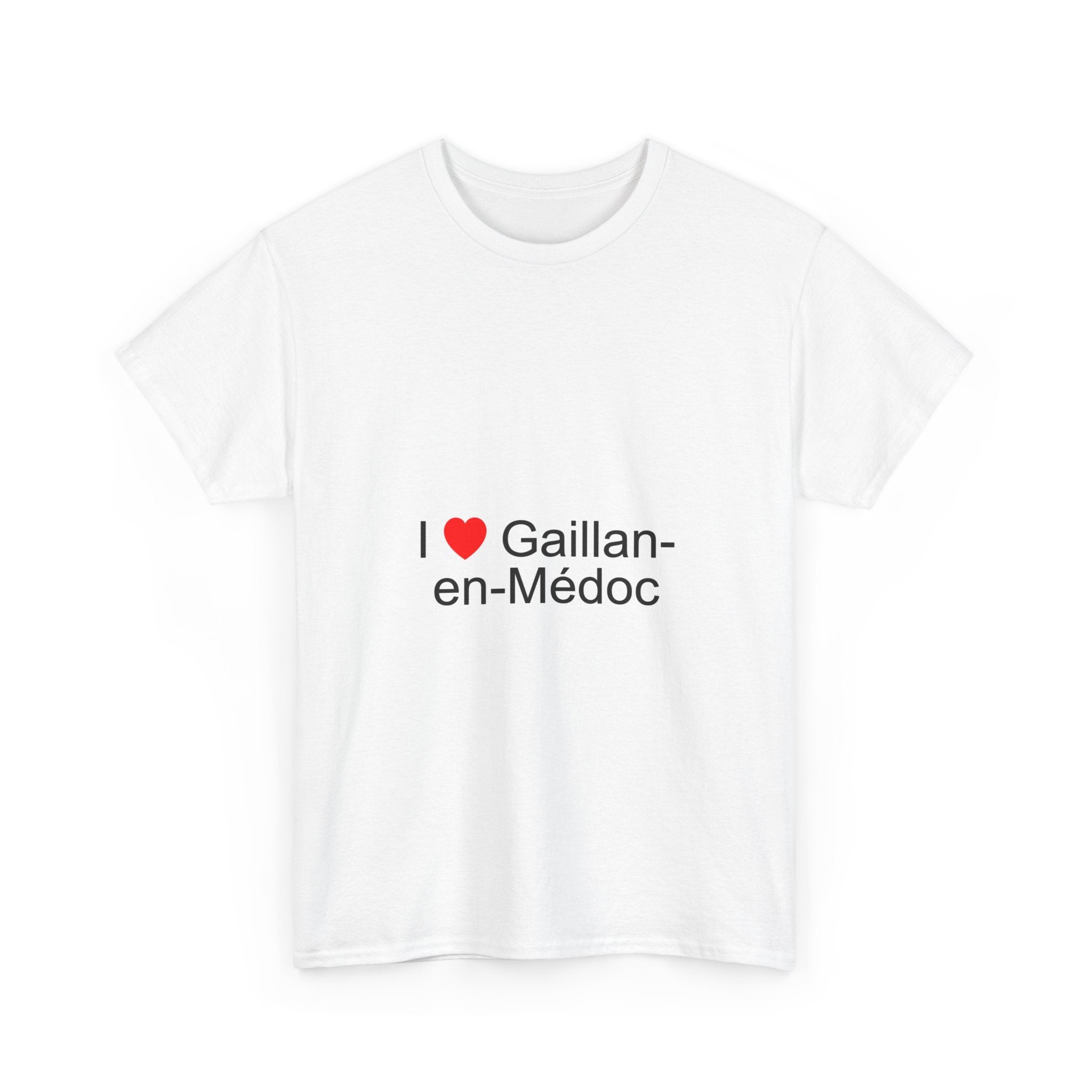 T-shirt I love gaillan-en-médoc