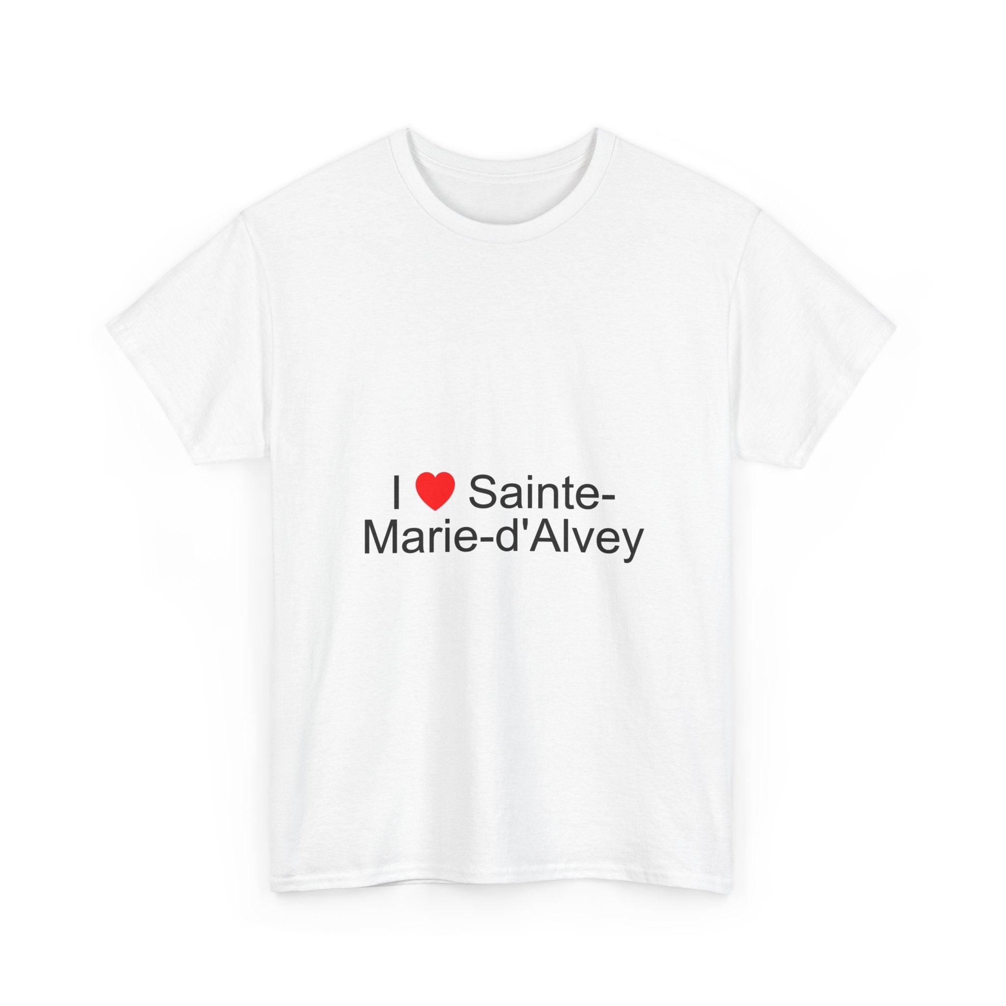 T-shirt I love sainte-marie-d'alvey