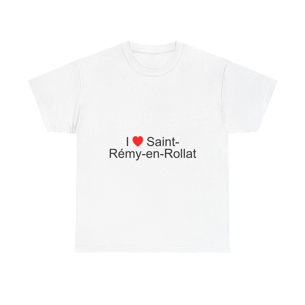 T-Shirt Ich liebe Saint-Rémy-en-Rollat