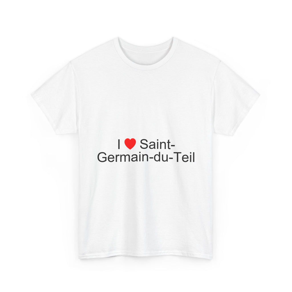 T-shirt I love saint-germain-du-teil
