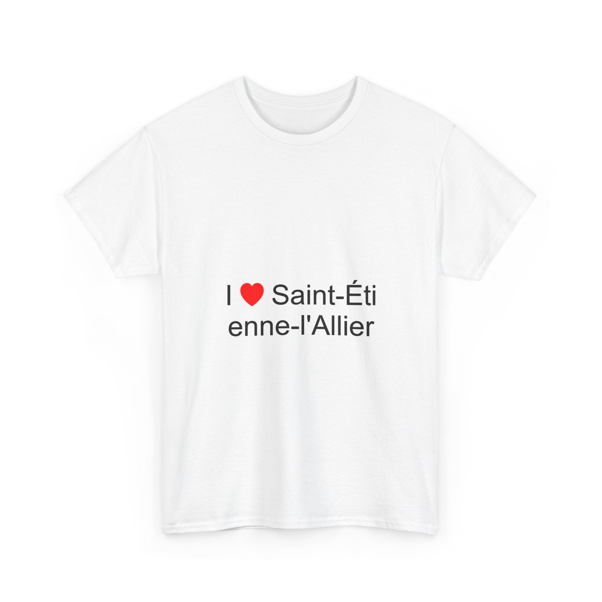 T-shirt I love saint-étienne-l'allier