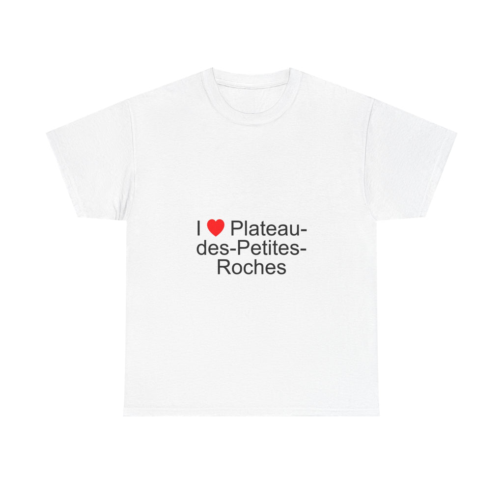 T-shirt I love plateau-des-petites-roches