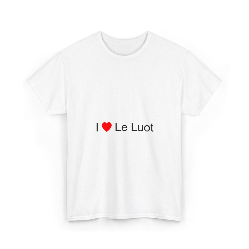 T-shirt I love le luot