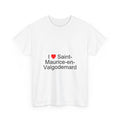 T-Shirt Ich liebe Saint-Maurice-en-Valgodemard