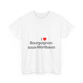 T-Shirt Ich liebe Bourguignon-sous-Montbavin