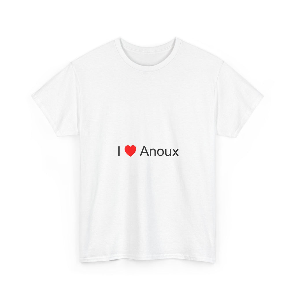 T-shirt I love anoux