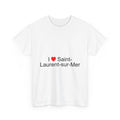 T-Shirt Ich liebe Saint-Laurent-sur-Mer
