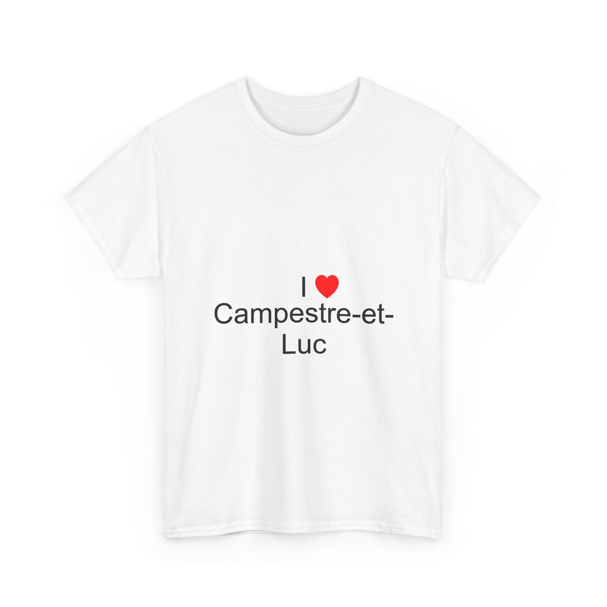T-shirt I love campestre-et-luc