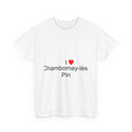 T-Shirt Ich liebe Chambornay-lès-Pin