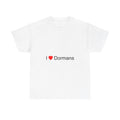 T-shirt I love dormans