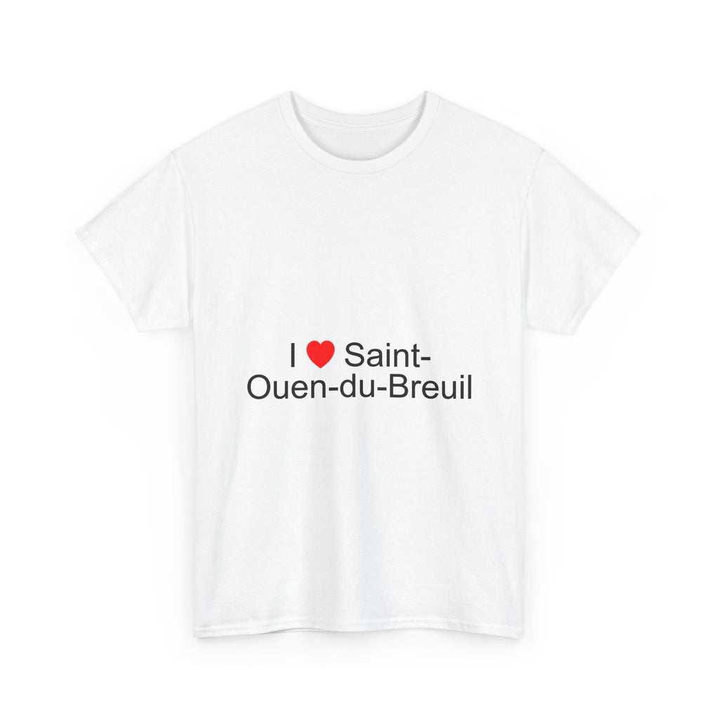 T-shirt I love saint-ouen-du-breuil