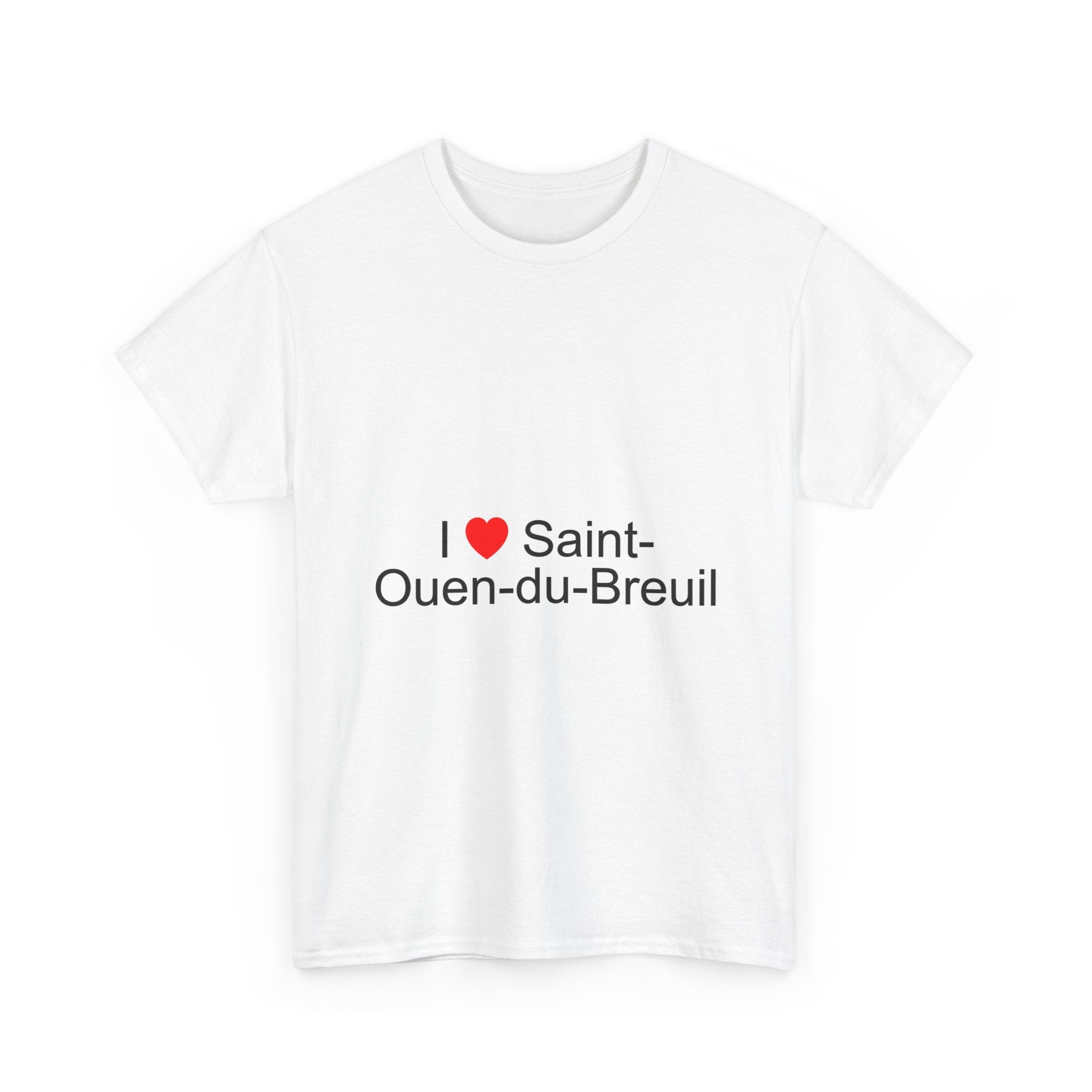 T-shirt I love saint-ouen-du-breuil