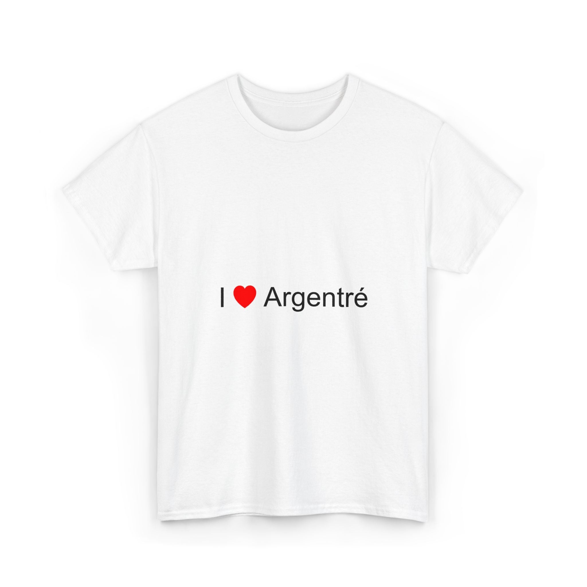 T-shirt I love argentré