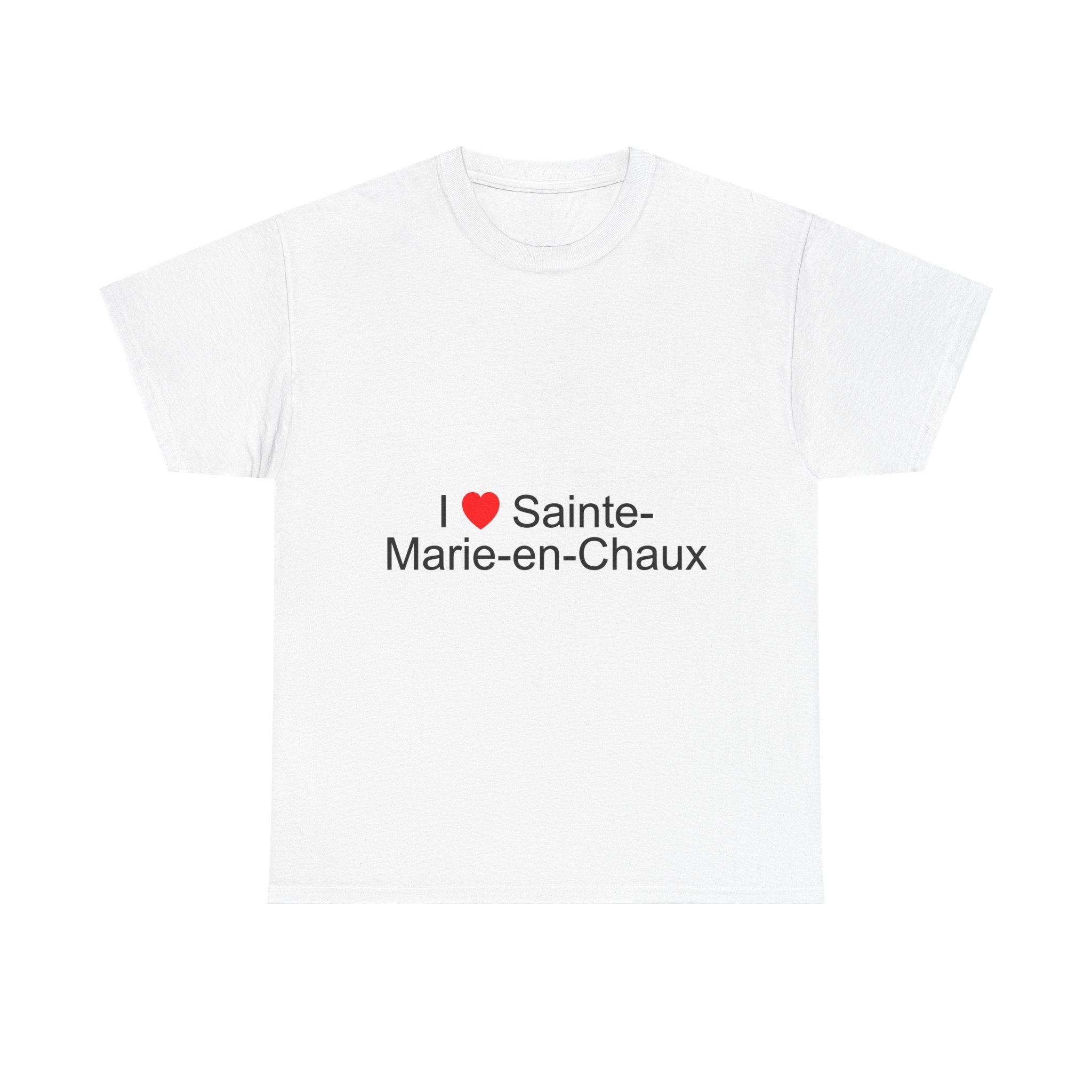 T-shirt I love sainte-marie-en-chaux