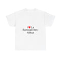 T-shirt I love la bazouge-des-alleux