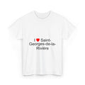 T-Shirt Ich liebe Saint-Georges-de-la-Rivière