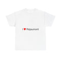 T-shirt I love réjaumont