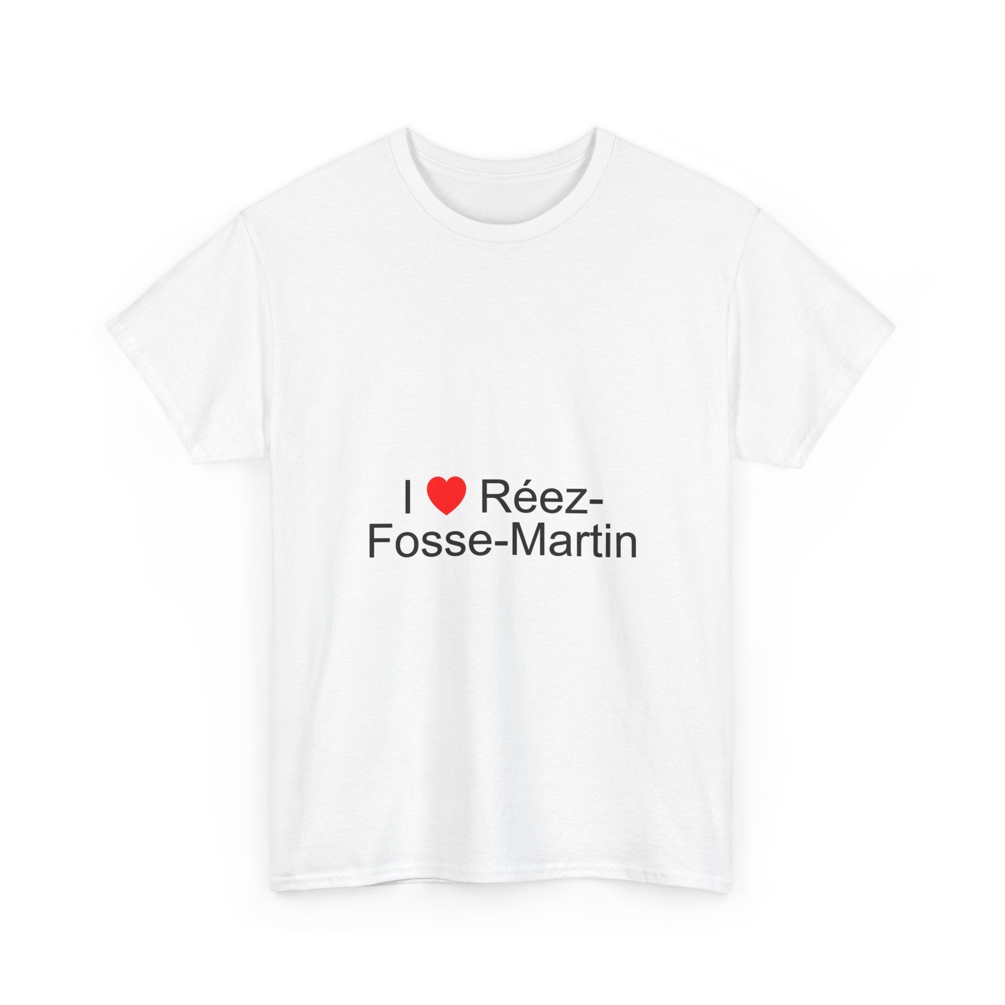 T-shirt I love réez-fosse-martin