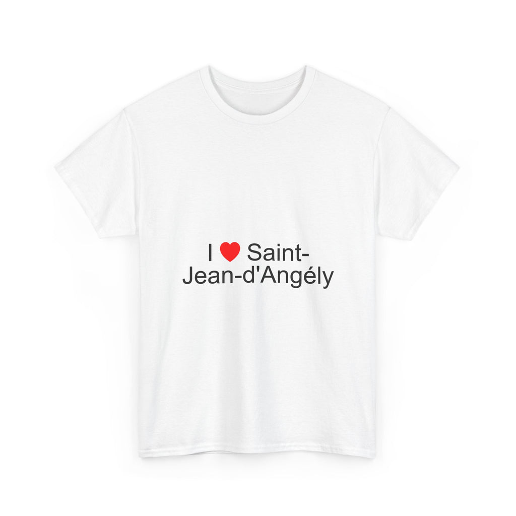 T-Shirt Ich liebe Saint-Jean-d'Angély