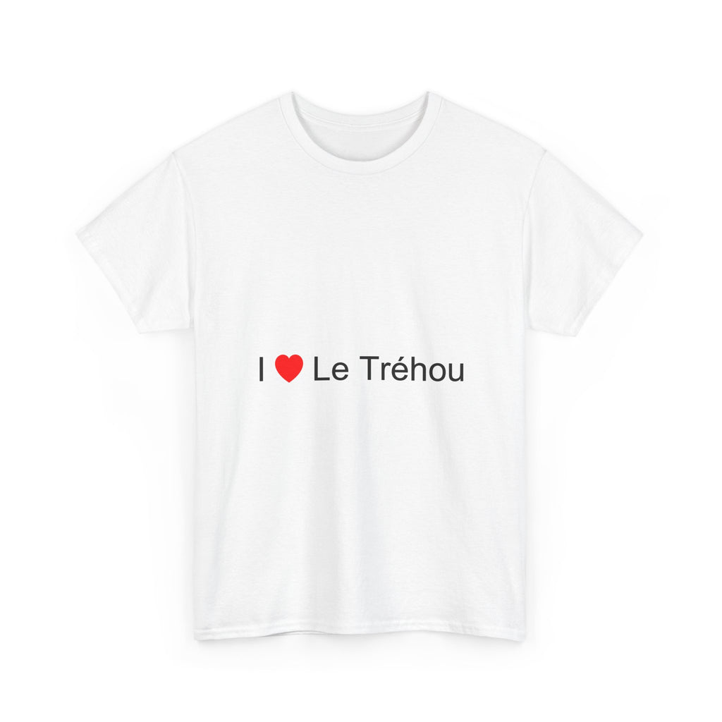 T-shirt I love le tréhou