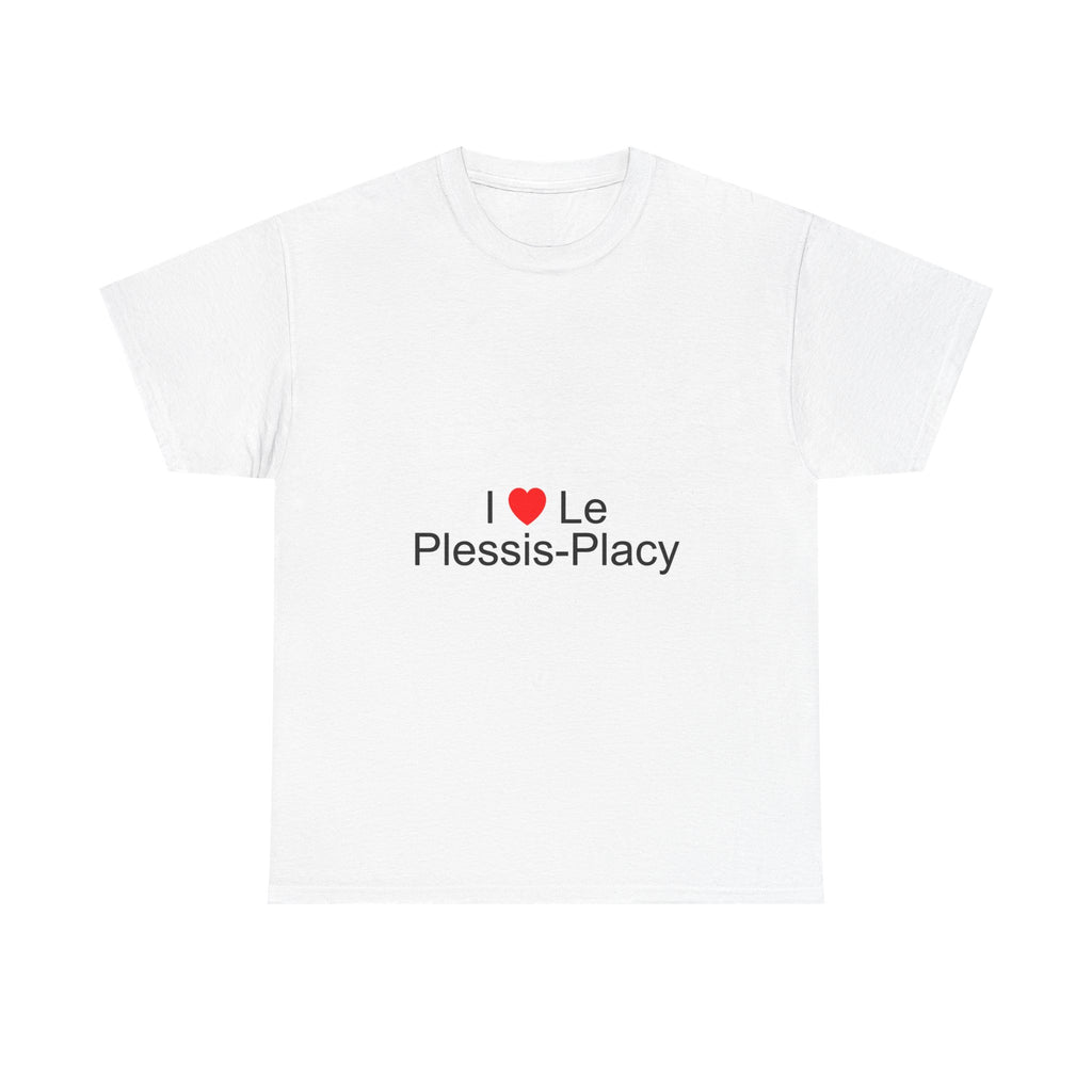 T-Shirt Ich liebe Le Plessis-Placy