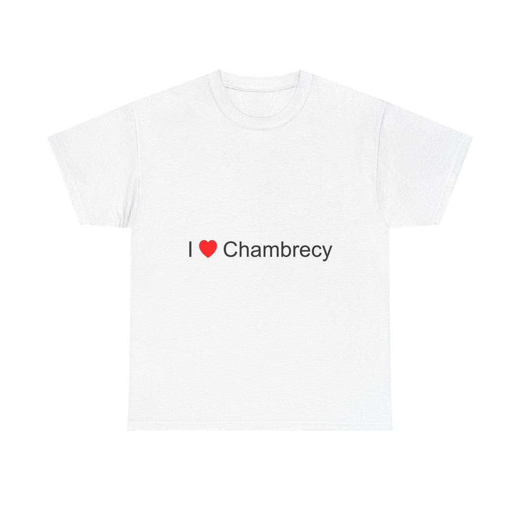 T-shirt I love chambrecy