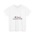 T-Shirt Ich liebe Saint-Laurent-d'Olt